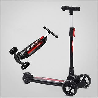Scooters for Kids Scooters for Adults Foldable Scooter For Kids Scooter For Kids Light Up Wheels, Adjustable Height Kick Scooters Can Bear 50kg Height Adjustable 57cm~77cm Weight 2.6kg With Illuminate