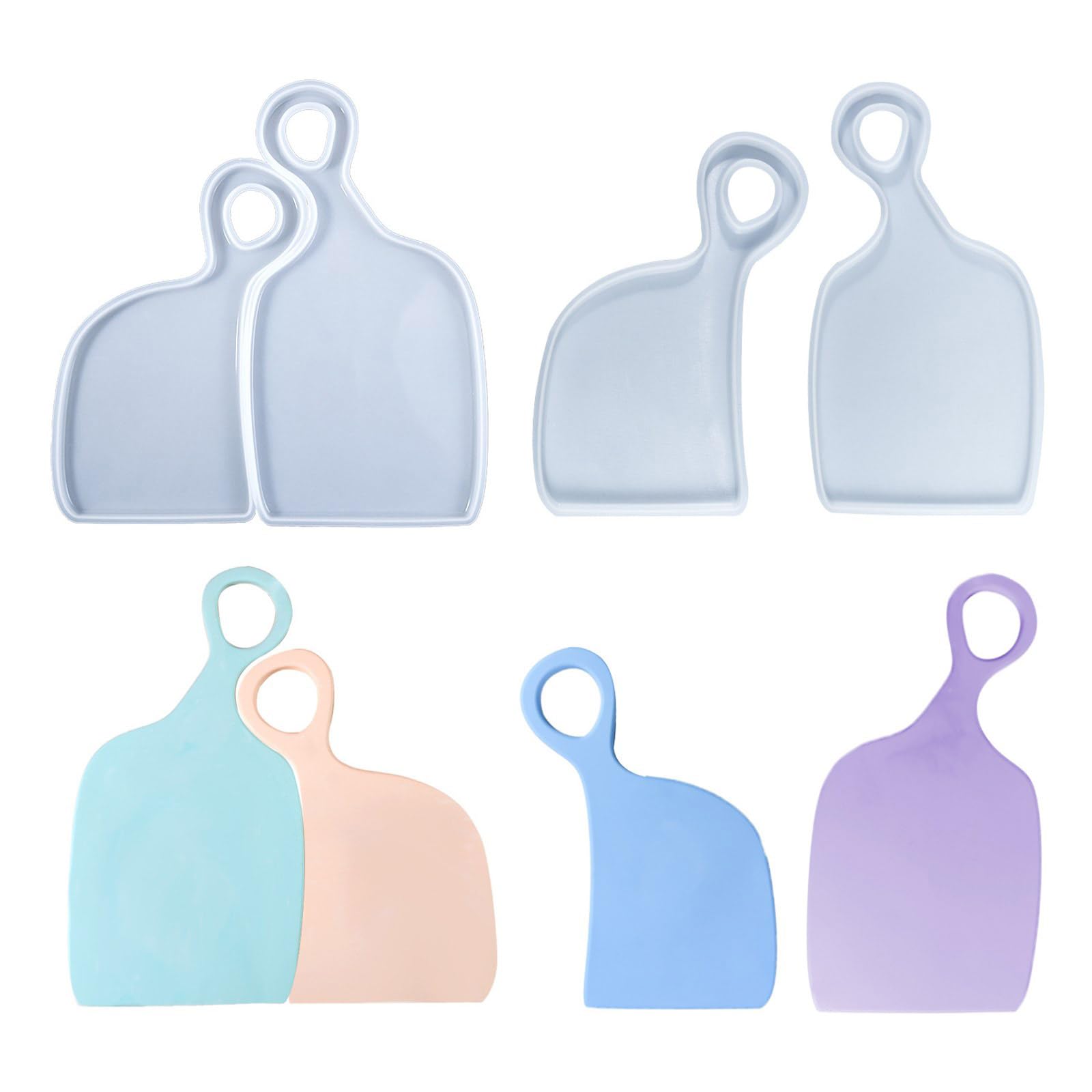 Stampo in silicone fatto a mano in resina epossidica per vassoio da portata per gioielli piastra di stoccaggio stampo per San Valentino decorazione domestica