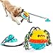 Gioco per Cani con Ventosa,Giochi Interattivi per Cani Indistruttibile,Palla Snack Molare Multifunzionale per Domestici,Adatto a Giocattoli Noioso di Tiro Alla Fune per Cani di Taglia Medio/Grande