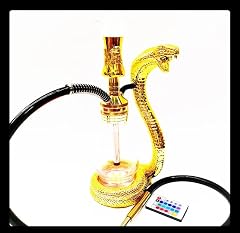 HOOKAH SERPIENTE DORADA LUJOSA
