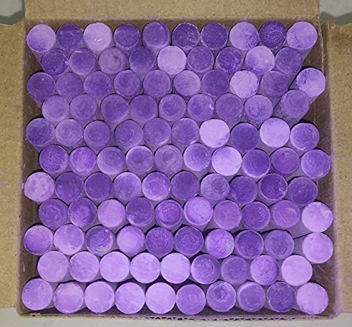 LEEBA Dustless Chalks -Purple Colour,100 Pieces (Pack of 1) LEEBA Dustless Chalks -Purple Colour,100 Pieces (Pack of 1)