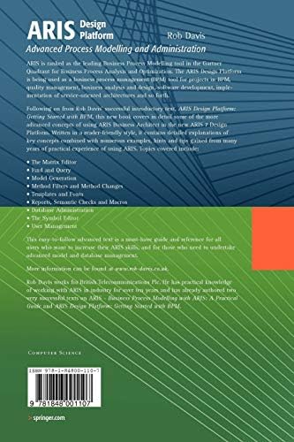 Amazon Com Aris Design Platform Advanced Process Modelling And Administration 9781848001107 Davis Rob Books Amazon Com Aris Design Platform Advanced Process Modelling And Administration 9781848001107 Davis Rob Books