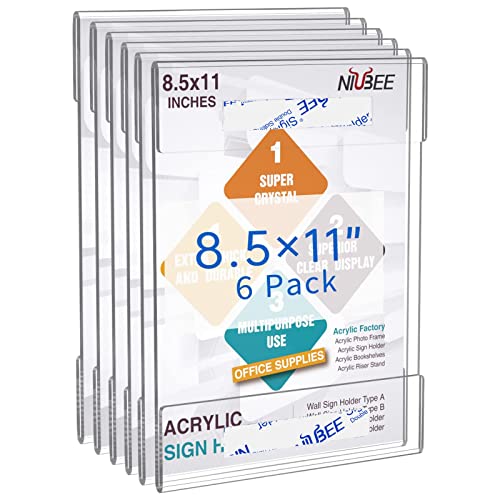 NIUBEE 6 Pack Vertical Holder