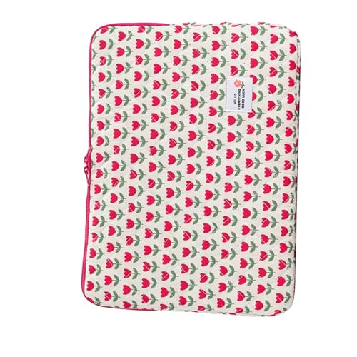 Manga de Laptop - Bolsa de Laptop Delgada, Estuche a Prueba de choques de Neopreno | Manga de de Revestimiento Suave, Cremallera Segura con Relleno de Espuma para Llevar MacBooks y tabletas dur