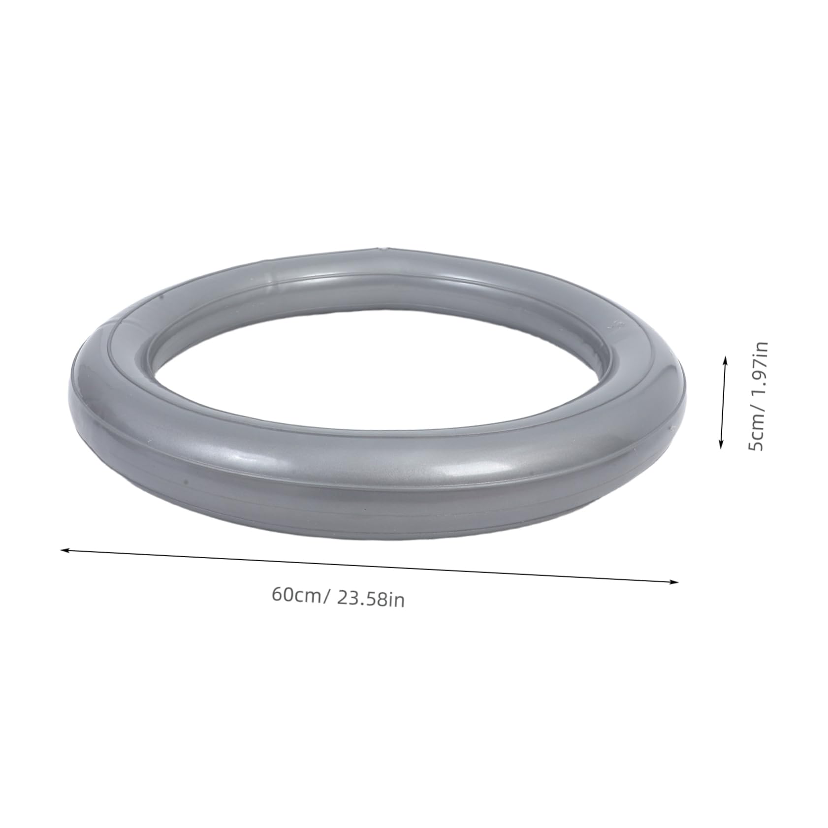 iplusmile Base Circolare per Palla Yoga e Fitness in PVC, Supporto Fisso | Anello Stabile per Casa e Palestra, Fissaggio Antiscoppio, Uso Versatile per Palla da Esercizio