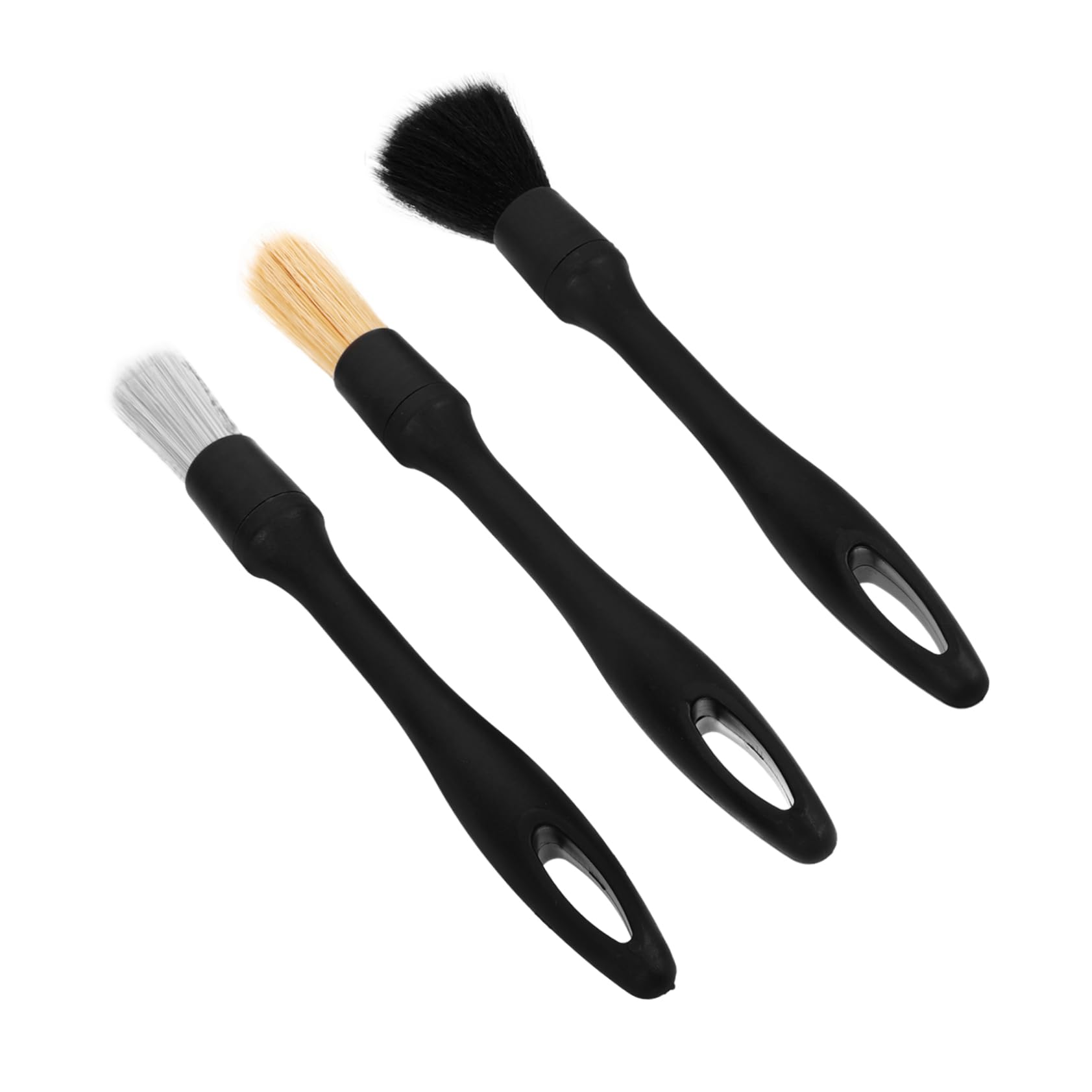 12pezzi Spazzole per Detailing Auto Kit di Pulizia Ergonomico per Interni Ed Esterni Spazzole Morbide per Cerchi e Rivestimenti Accessori di Pulizia Automobilistica Resistente e