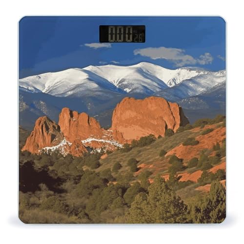 Báscula Digital Pikes Peak Colorado para Baño Precisa miniatura 1