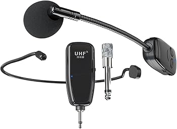 Amazon.co.jp: ヘッドセットマイク | UHFワイヤレスヘッドセットマイク