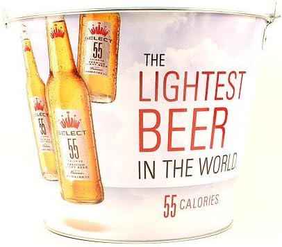 Bud Select 55 2-Sided Metal Beer Bucket