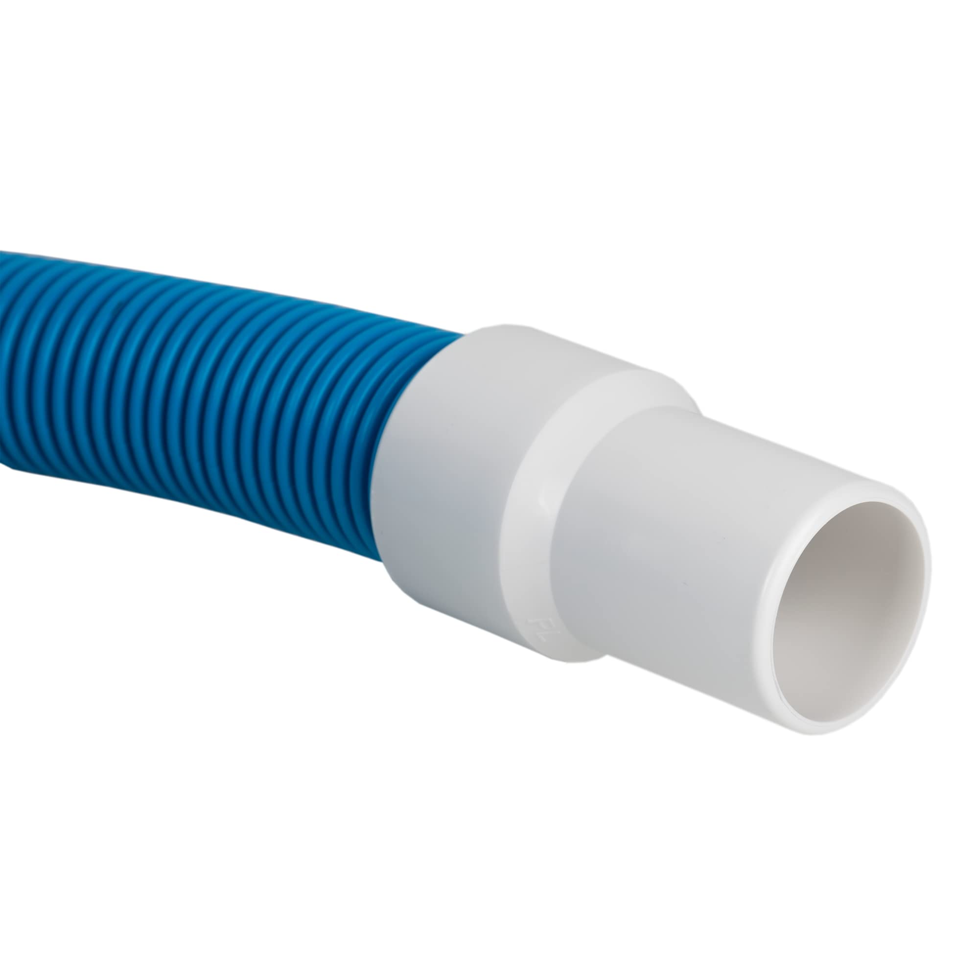 Cofan Tuyau auto-flottant bleu très flexible pour piscine | Diamètre du tuyau Ø 3,8 cm et 12 mètres de longueur | Équipé de terminaux
