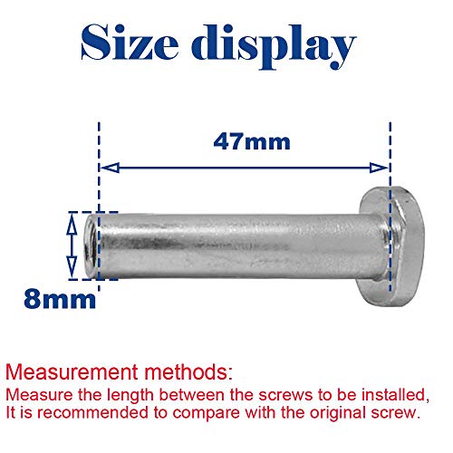 Image of M8 40-76mm Male Female Allen Screw & Bolt Assortment Sets Kids Scooter Parts for 2-3-4-Wheel Kick Scooters Repair Front Rear Wheel Axles Tools (478mm)