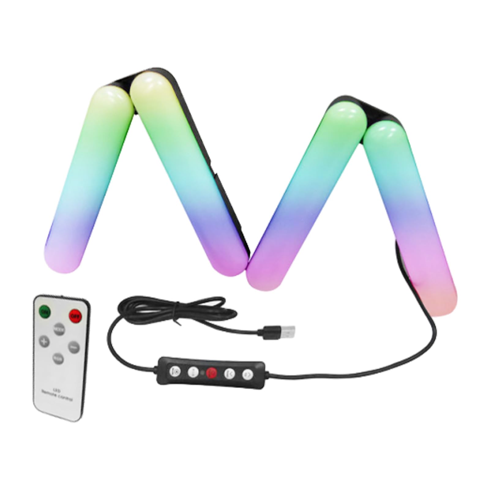 Anillo de Luz RGB Plegable para Streaming, 3200K a 6500K