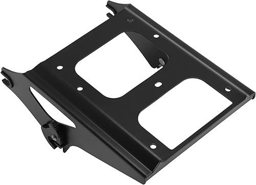 Miniatura 8 de TCT-MOTORPARTS 2-Up Portaequipajes de Maletero Desmontable para Harley Road King 2009-2013 FLHR FLHRC FLHT FLHX, FLTR, FLTRX, FLHRSE5, FLHXSE23,