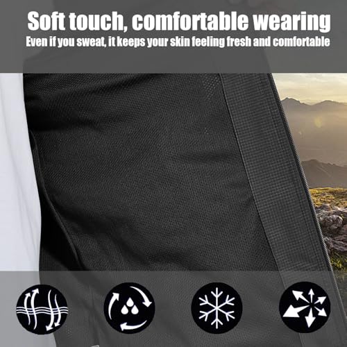 Youth Boys' Rain Jackets Full zipper Outerwear Jackets Hooded Coats4