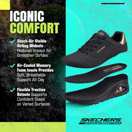 Image of Skechers Women's Uno Wedge - Hi Steps