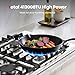 GASLAND 30 Inch Gas Cooktop with 4 Burners PRO GH2304SS,NG/LPG Convertible Natural Gas Propane Cooktops, Auto Ignition, Thermocouple Protection