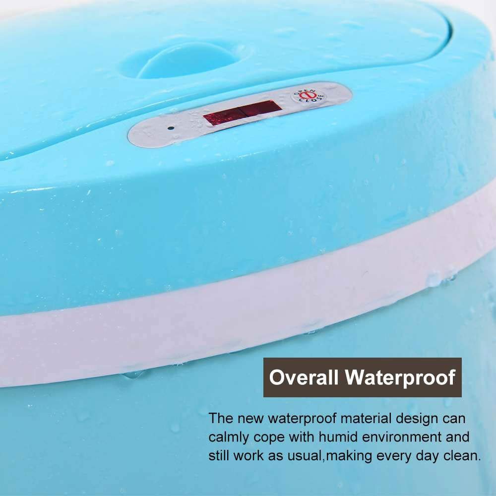 16L Automatic Induction Trash Can Touchless Smart Motion Sensor Rubbish Waste Bin Waste Garbage Bin