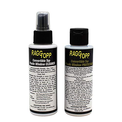 RAGGTOPP/SOFTTOPP Convertible Top Plastic Window Cleaner & Protectant Kit - Image 5