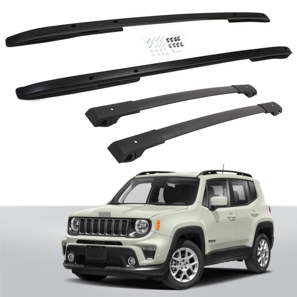 Buy EZREXPM 4PCS Cross Bars Roof Rack Rails Fit for Jeep Renegade 2015