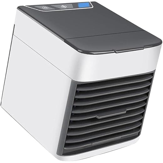UJEAVETTE Desktop Indoor Air Conditioner Large Water Tank Li