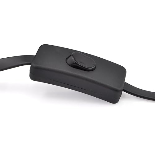 Miniatura 4 de iKKEGOL OBD2 OBDII 1 a 2 Perfil ultra bajo de 16 pines macho a hembra, cable divisor en Y, cable de extensión de diagnóstico con interruptor de