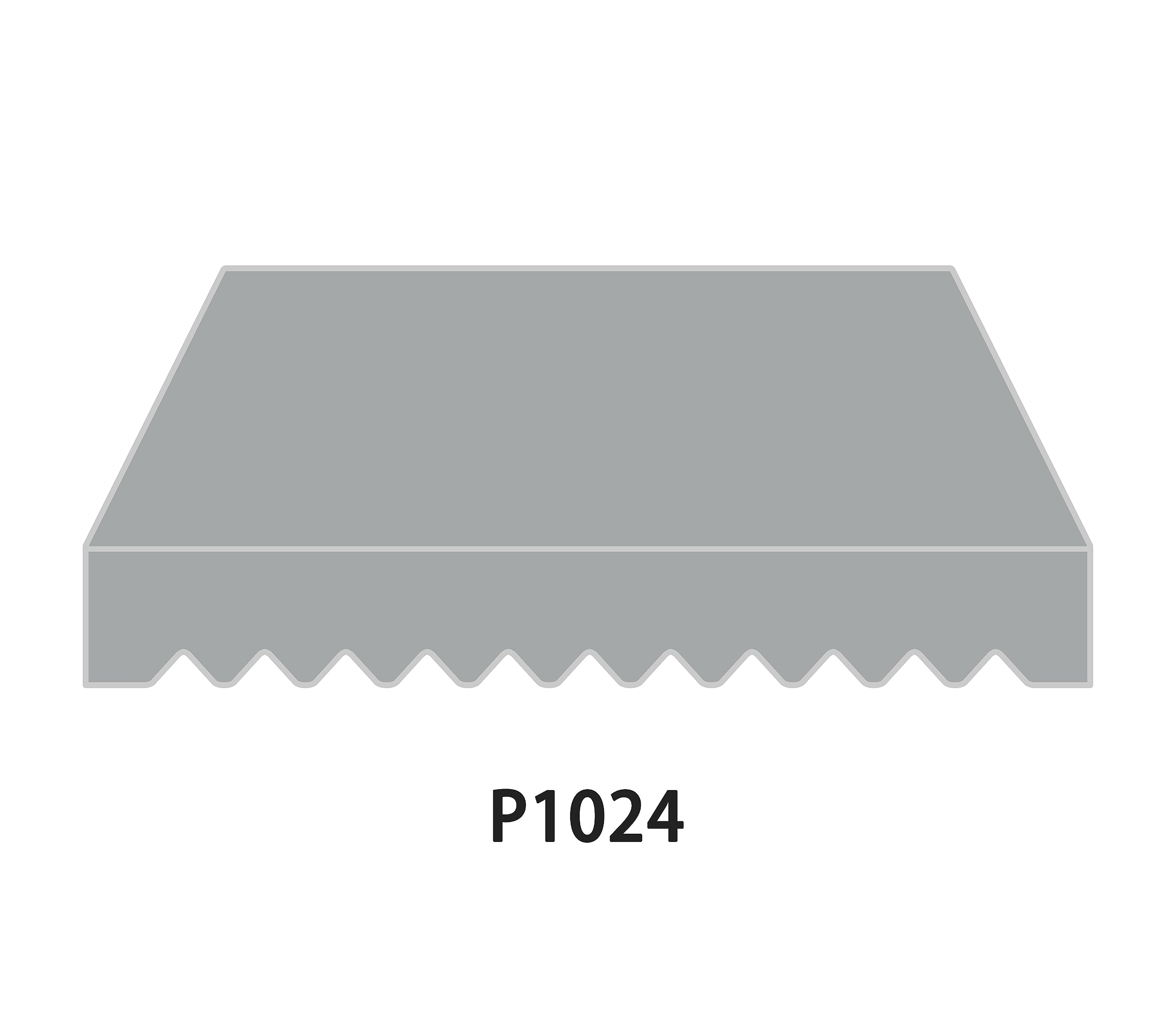 Tissu De Rechange Store 5m X 0,23m - Polyester Enduit Polyuréthane - Qualité Premium
