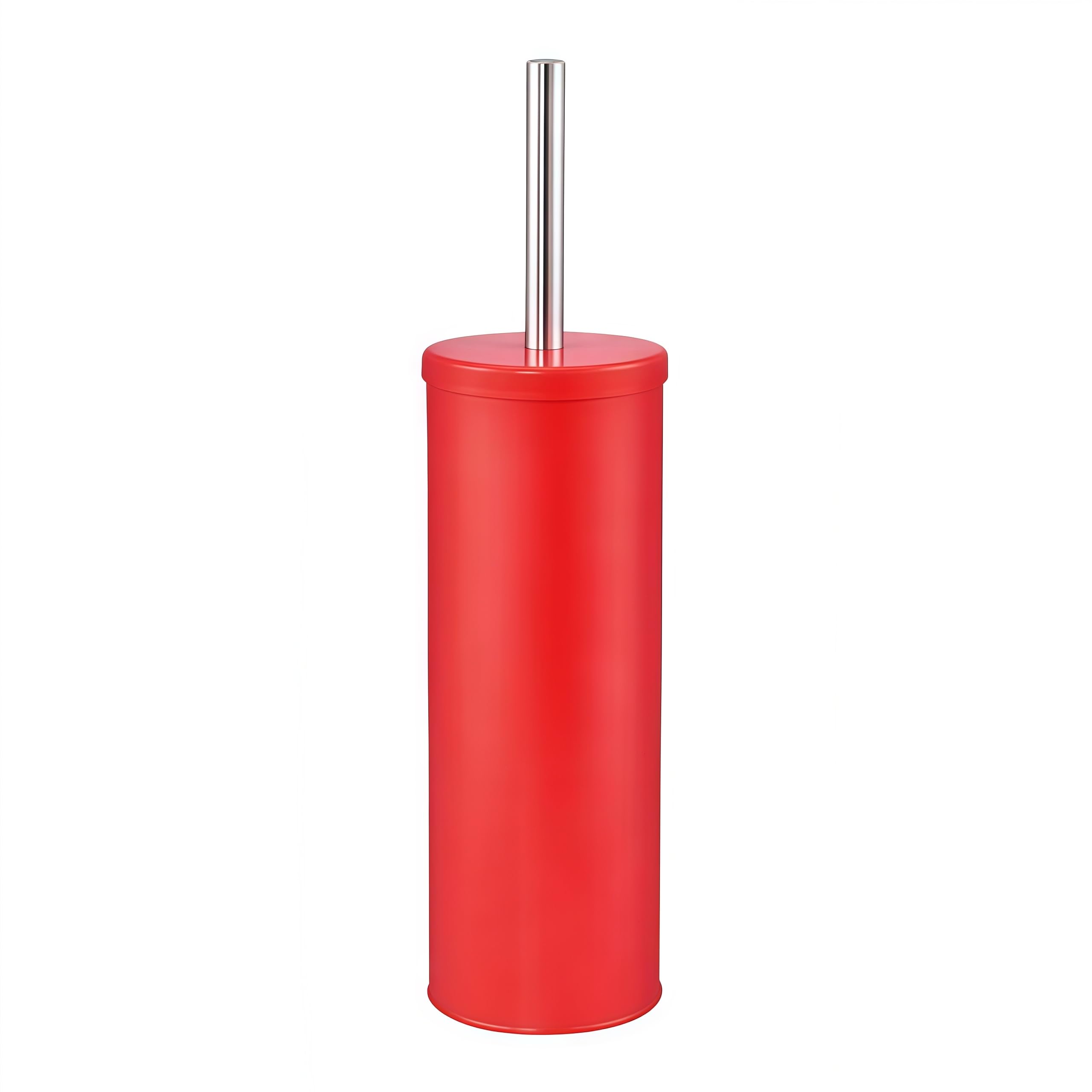 Juego de escobilla baño Metal con Mango Largo y Base