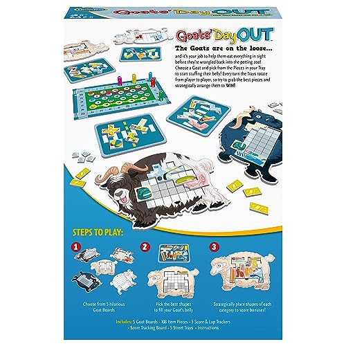 ThinkFun Goats' Day Out: Juego de mesa educativo miniatura 6