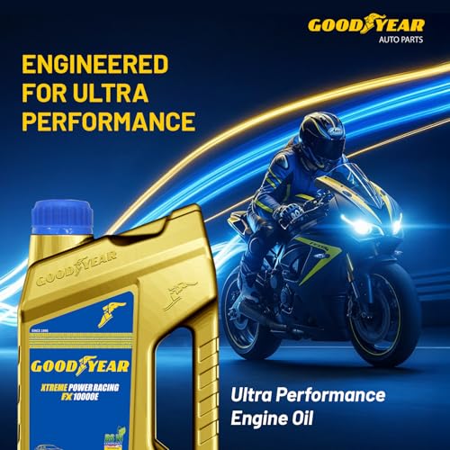 Image of GOODYEAR 3.5 Ltrs 5W40 API SP Xtreme Power Racing FX 10000E Fully Synthetic Engine Oil | High Performance Engine Oil For Car Petrol & Diesel Vehicle Engines | For Engine Longetivity