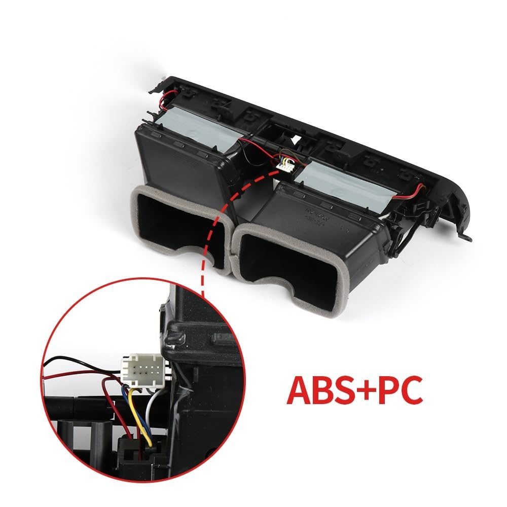 Conjunto Completo de Rejilla de ventilación de Aire Acondicionado Central for salpicadero, for, Serie 5 F11 64229166885 Clip para Rejilla de ventilación del Coche