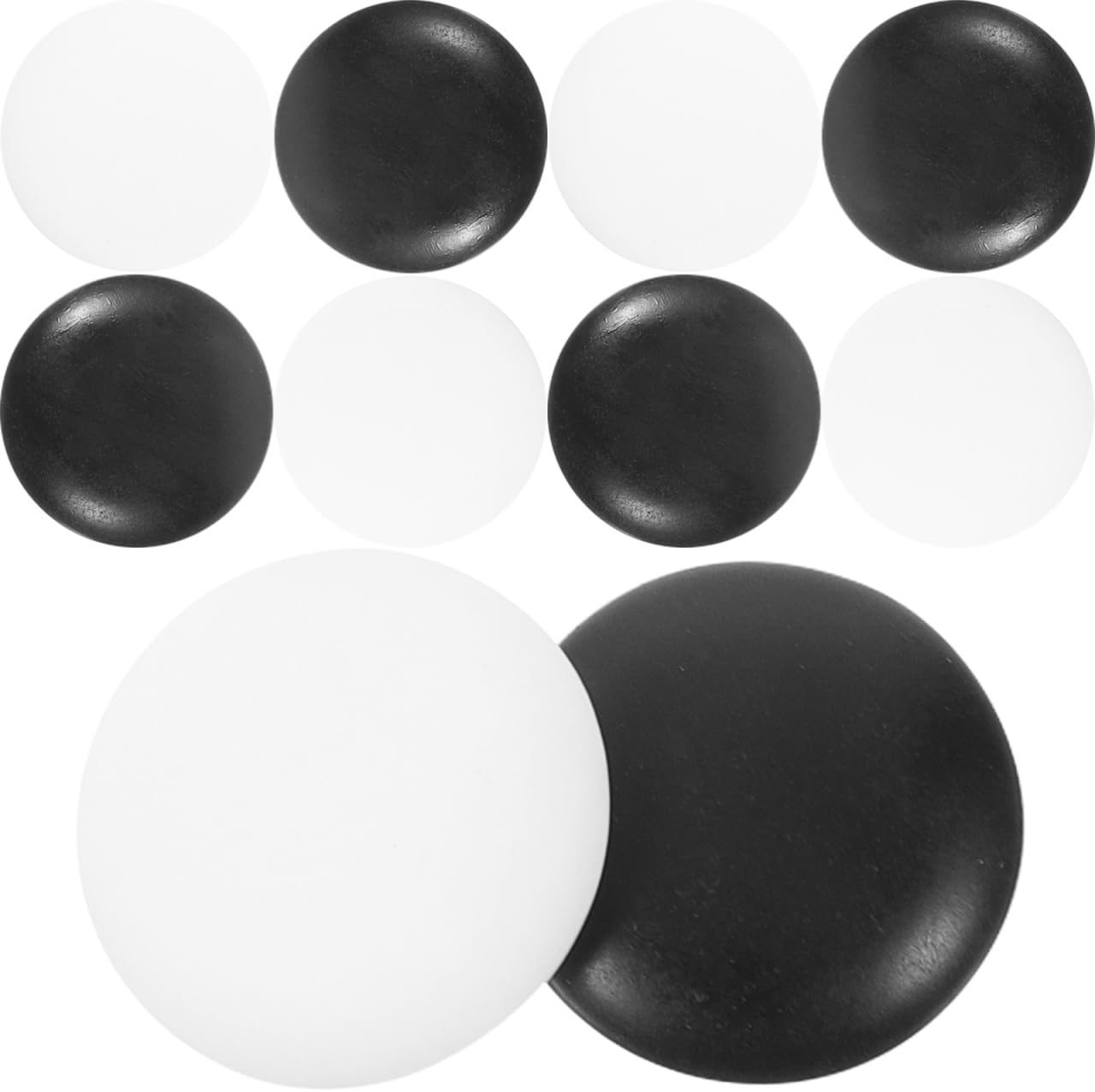 360 Pcs Go Chess Broken Resistant Game Stones for Strategy Play for Baduk and Weiqi Enthusiasts Ideal for Home and School Use