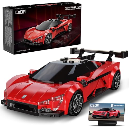 Building Blocks, 291 Pcs Super Racing Car Model Kit For Adul