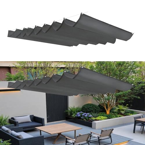 Bâche d'ombrage pour piscine contre intempéries et déchirures - 2