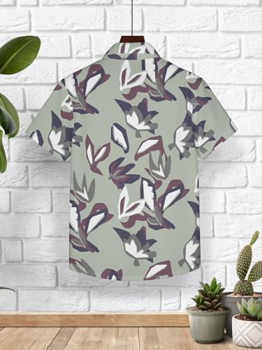 Image of HELLCAT Beige Trendy Regular Fit Printed Causal Shirt for Boys