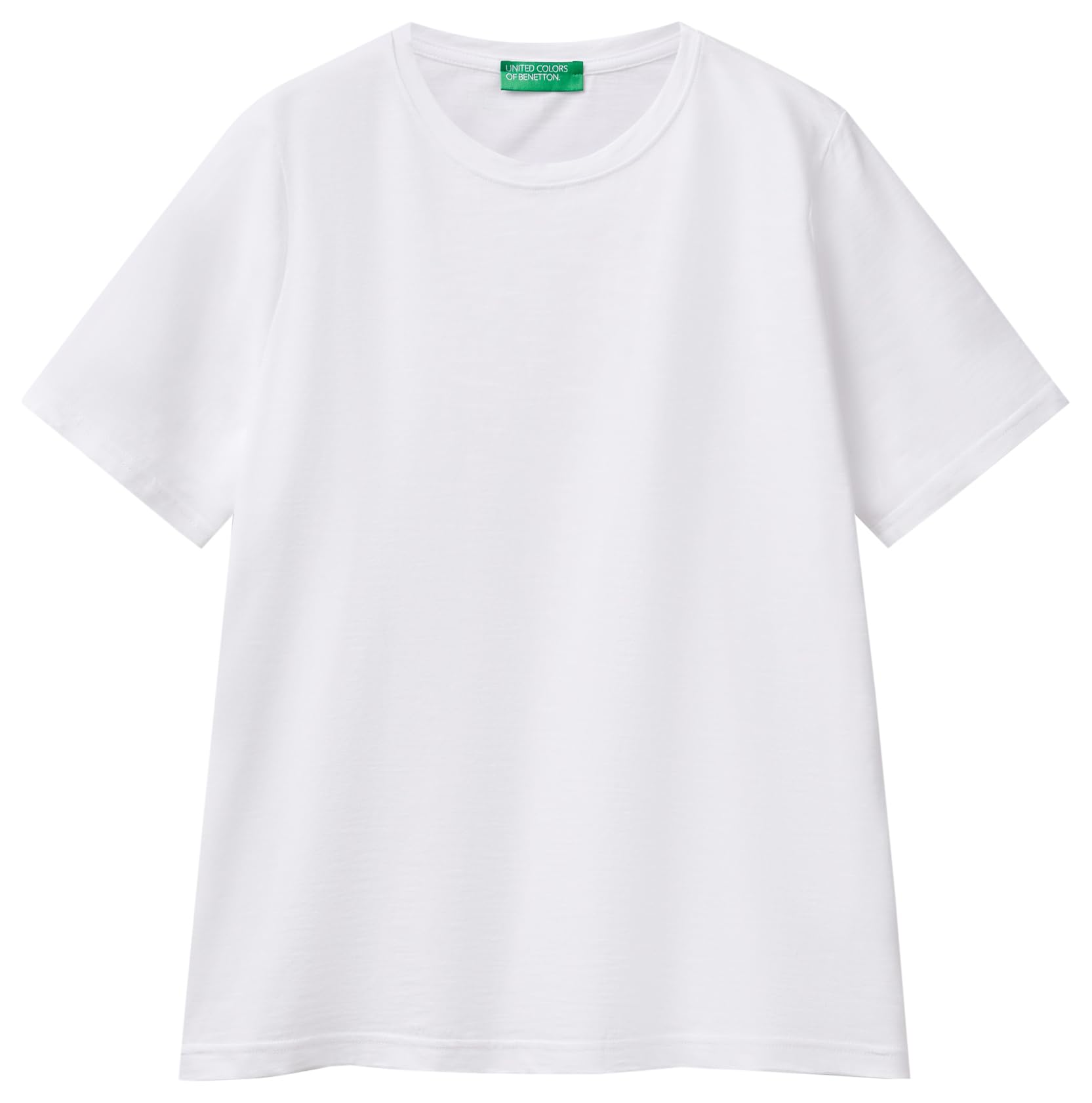 United Colors of Benetton T-Shirt, Optical White 101, XXS