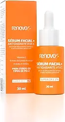 Sérum Antioxidante Vita C - Renova Be - Controle da Oleosidade e Hidratação Profunda