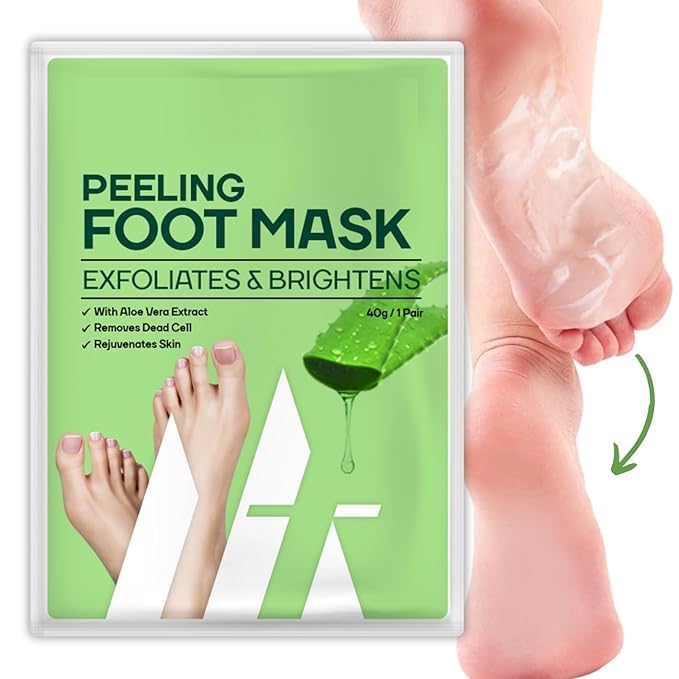 Peeling Foot Mask Exfoliates & Brightens, Remove Dead Cell, Rejuvenates Skin For Men And Women