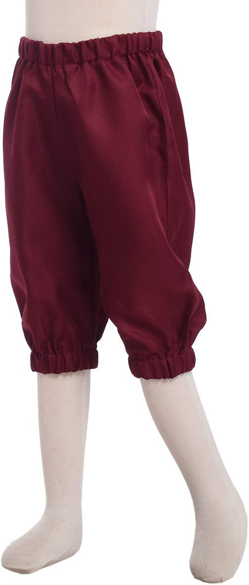 BPURB Boys Colonial Costume 18th Century Colonial Pilgrim Costume Boys Knicker Pants - Image 3