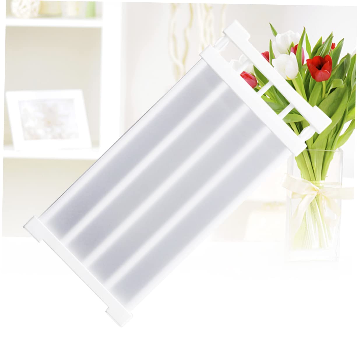 Angoily Telescopic Storage Rack Retractable Rack Shelf for Wardrobe No Drill Mounting