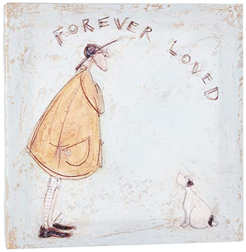 Sam Toft Toile Imprimée 30 x 30 cm (Forever Loved)