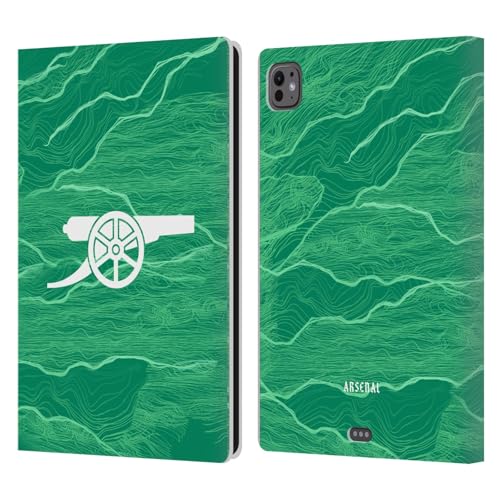 Housse cuir iPad Pro 11 M4 M5 étui protection portefeuille Arsenal FC