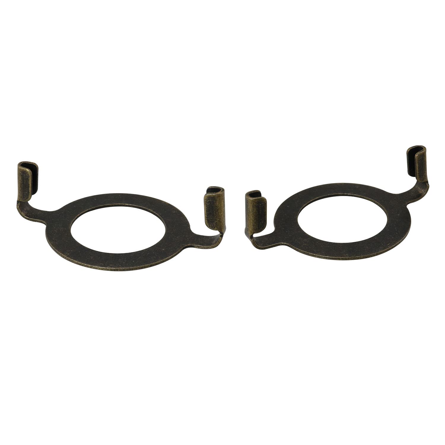 DGBRSM 2pcs E26 Phenolic Socket Lamp Harp Saddle Base for E26 Threaded Base, 1-7/16" (36 mm) Bronze