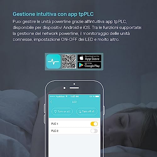 TL-WPA1000 Kit Powerline, AV1000 Mbps su Powerline, AC1200 su WiFi Dual Band, 1 Porta Gigabit, Plug & Play, Homeplug AV2, Tecnologia OneMesh, Estendi Rete Tramite Impianto Elettrico - Powerline - Immagine 6