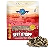 Freeze Dried Raw Dog Food Beef Recipe All Natural Raw Dog Food 14 oz Bag Freeze Dried Dog Food Made in USA High in Protein Raw Nutrition Food Topper or Complete Meal