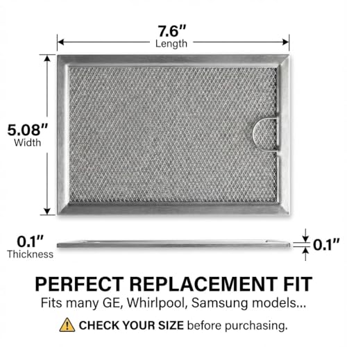 Image of OEM Quality Microwave Charcoal Filter for GE PVM9005SJ1SS,PVM9005SJ2SS, PVM9005SJ3SS,PVM9005SJ4SS, PVM9005SJ5SS (Grease filter)