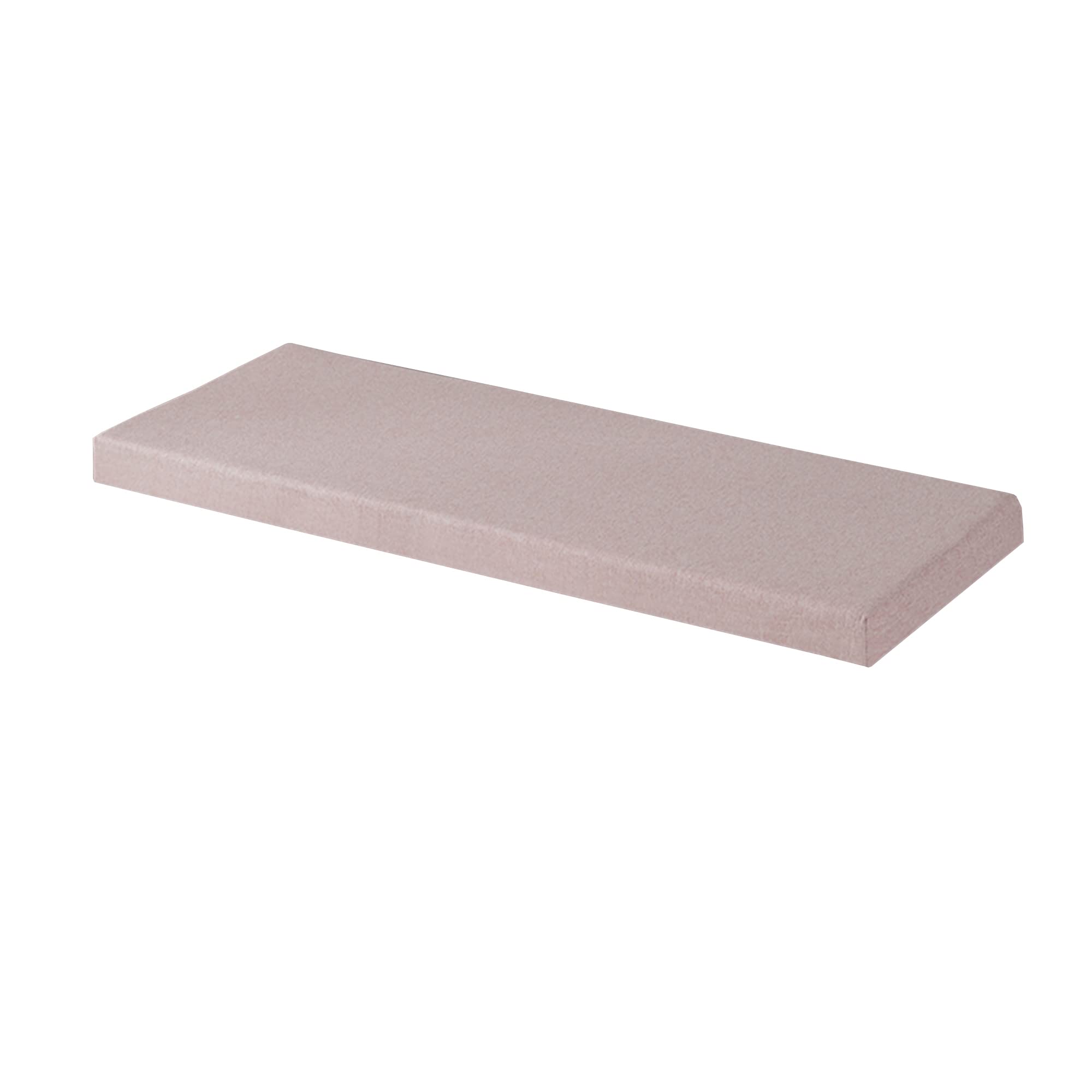 Coussin de banc de jardin pour éliminer l'inconfort des assises rigides 180 cm rose