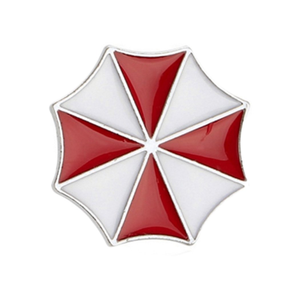 Resident Evil Umbrella Corporation Metal Pin Badge