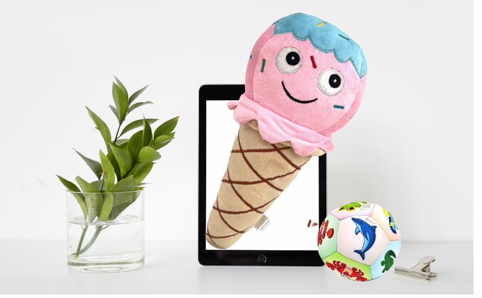 NATKHAT Ice Cream Cushion - 30cm Plush Toy | Soft Stuffed Pillow for Kids Rooms, Adorable Decor (B0D6VJ2K3Y) Amazon Price History, Amazon Price Tracker
