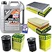 Produktbild QR-PARTS 69382291 Filter Set Inspektionspaket 5 Liter Liqui Moly Motoröl Top Tec 4200 5W-30 MANN-FILTER Innenraumfilter Kraftstofffilter Luftfilter Ölfilter