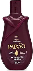 Paixão Loção Hidratante Framboesa Negra Com Ação Desodorante 200Ml